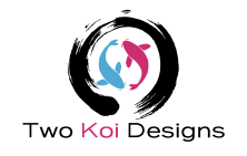 Two Koi Designs
